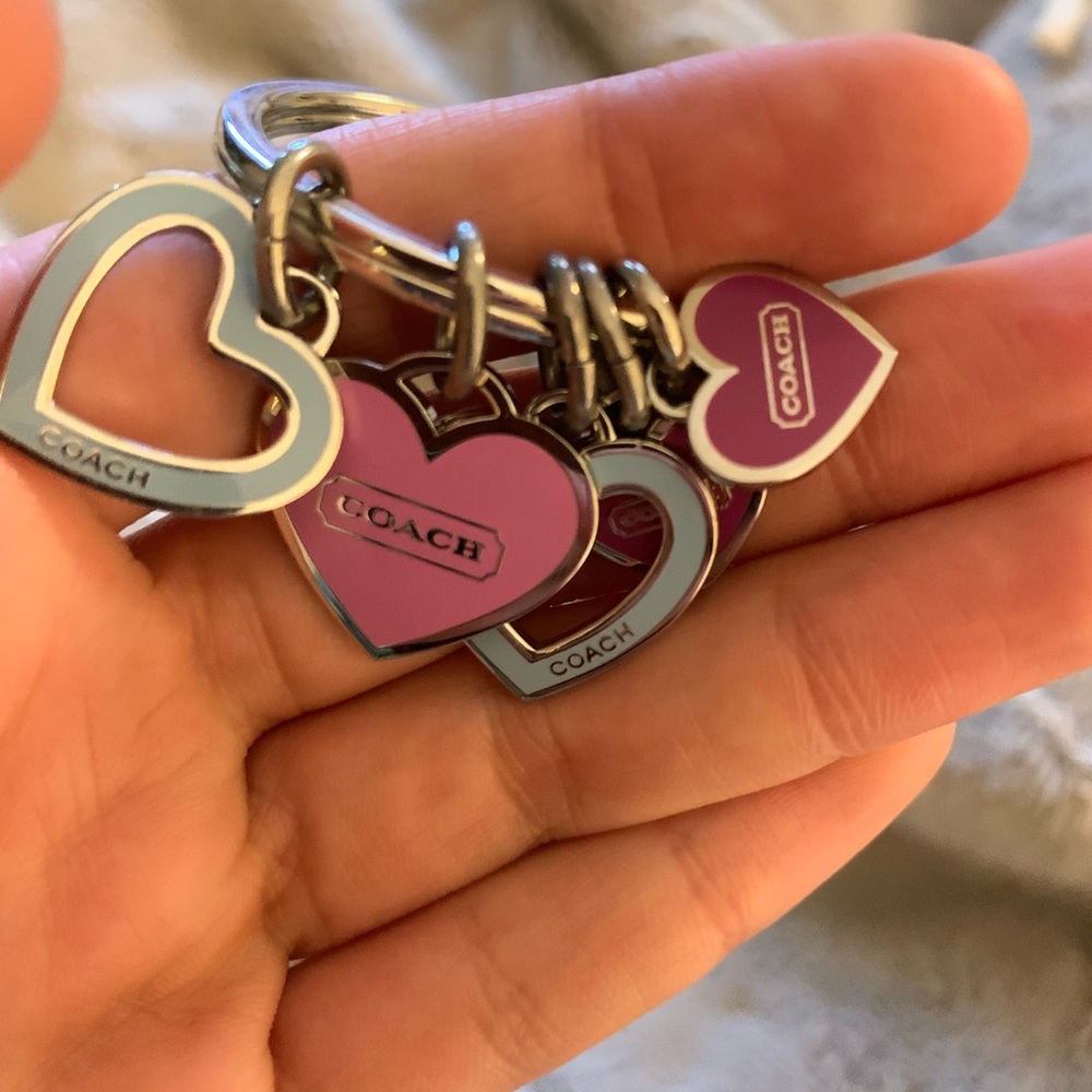 Authentic coach keychain